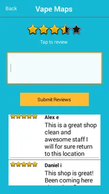 Vapemaps android App screenshot 0