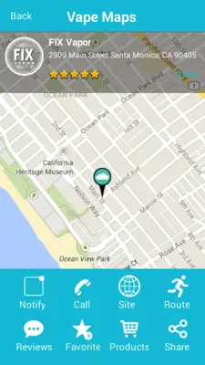 Vapemaps android App screenshot 2